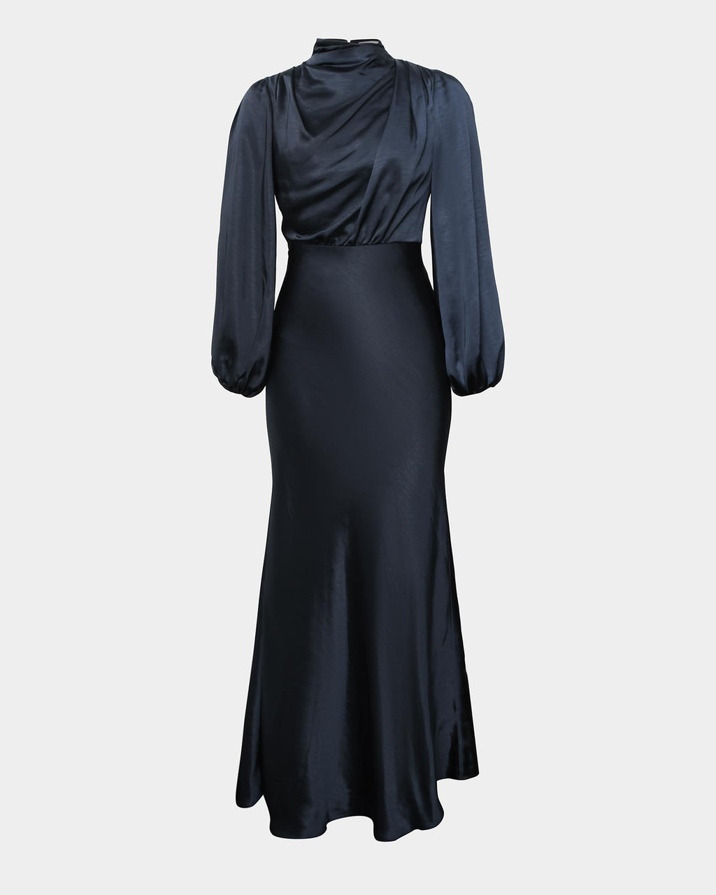 Whitney Satin Cowl Neck Dress