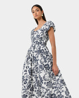 Pearl Floral Cotton Dress