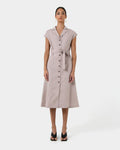 Kade V-neck Linen Dress