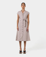 Kade V-neck Linen Dress