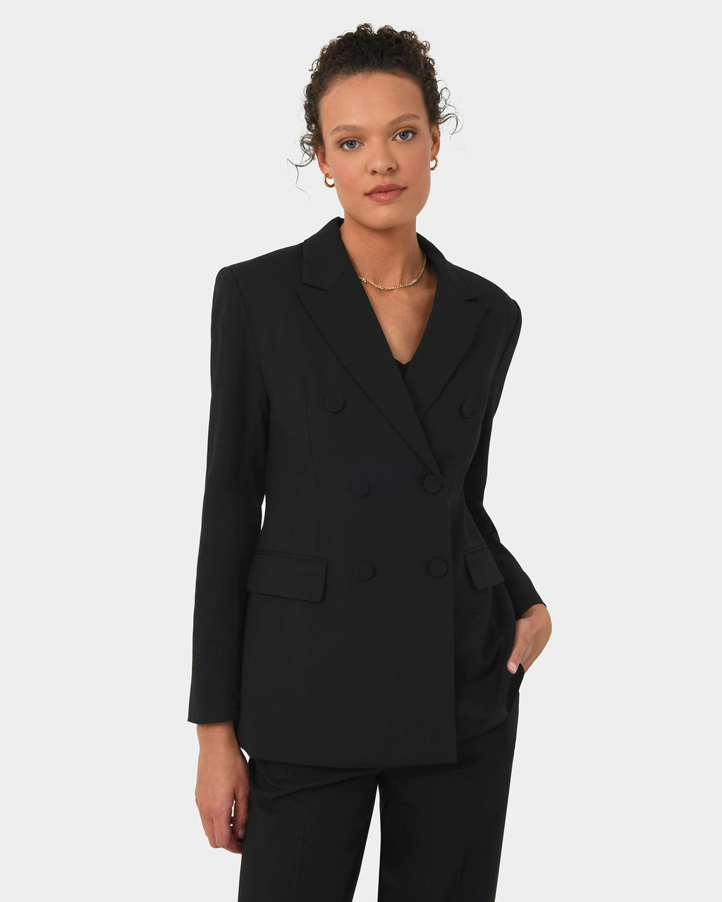 Emani Double Breasted Blazer