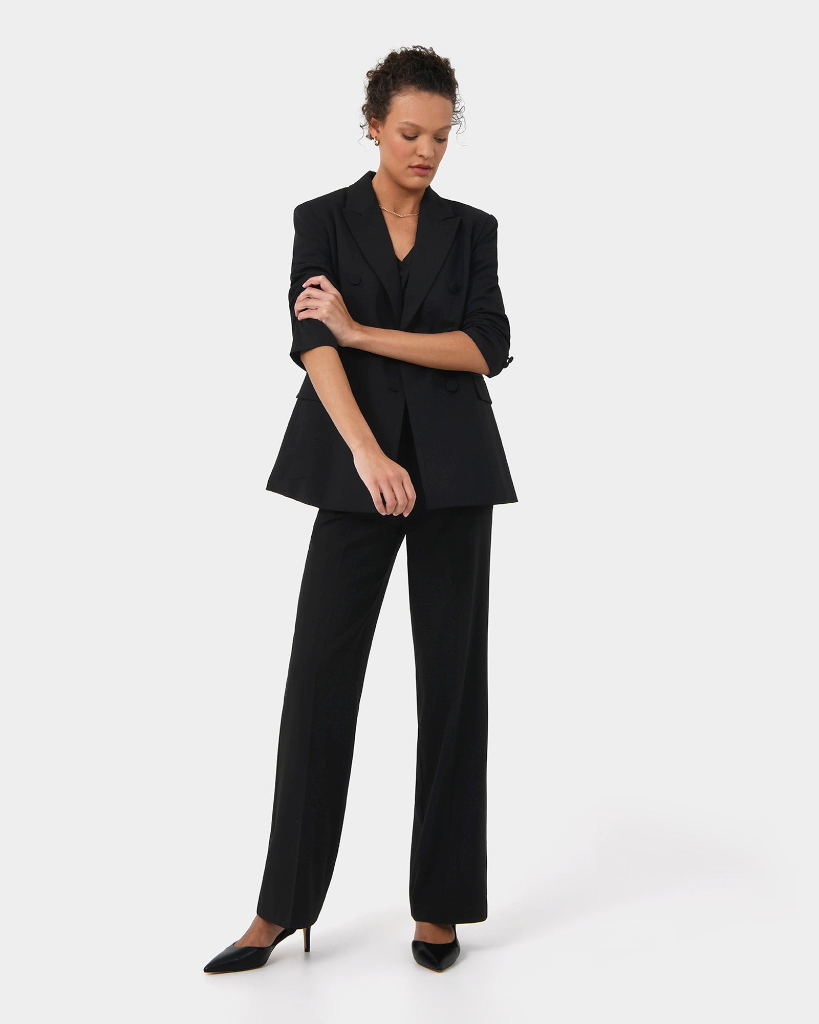 Emani Double Breasted Blazer