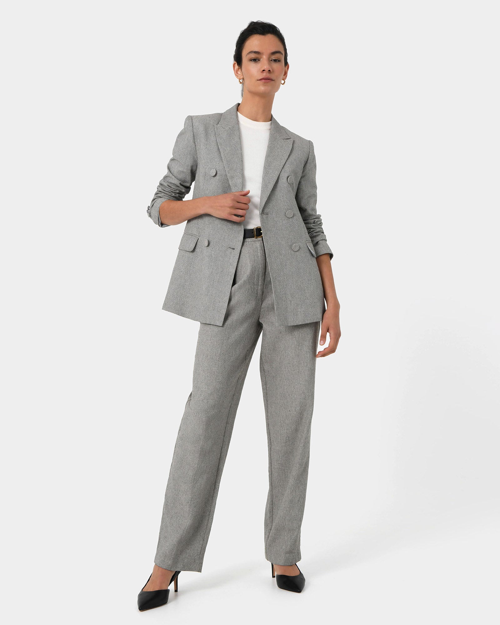 Adela Double Breasted Blazer