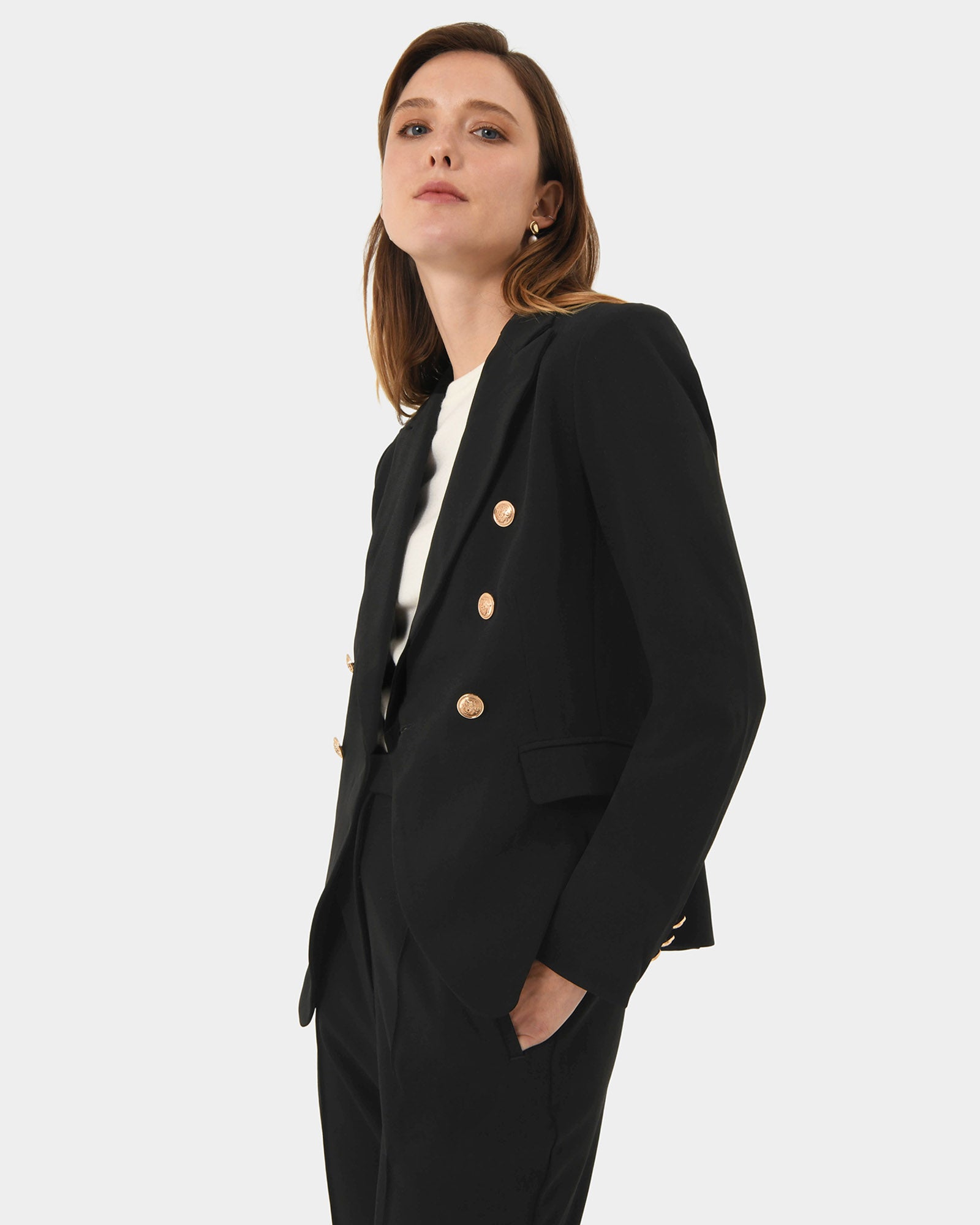 Elodie Double Breasted Blazer
