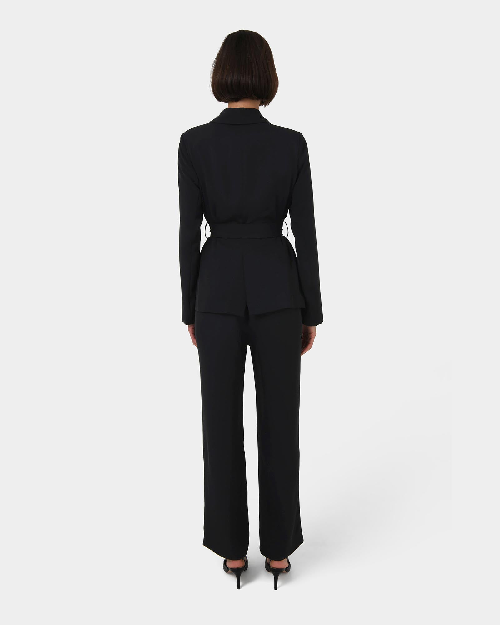 Rain Belted Blazer