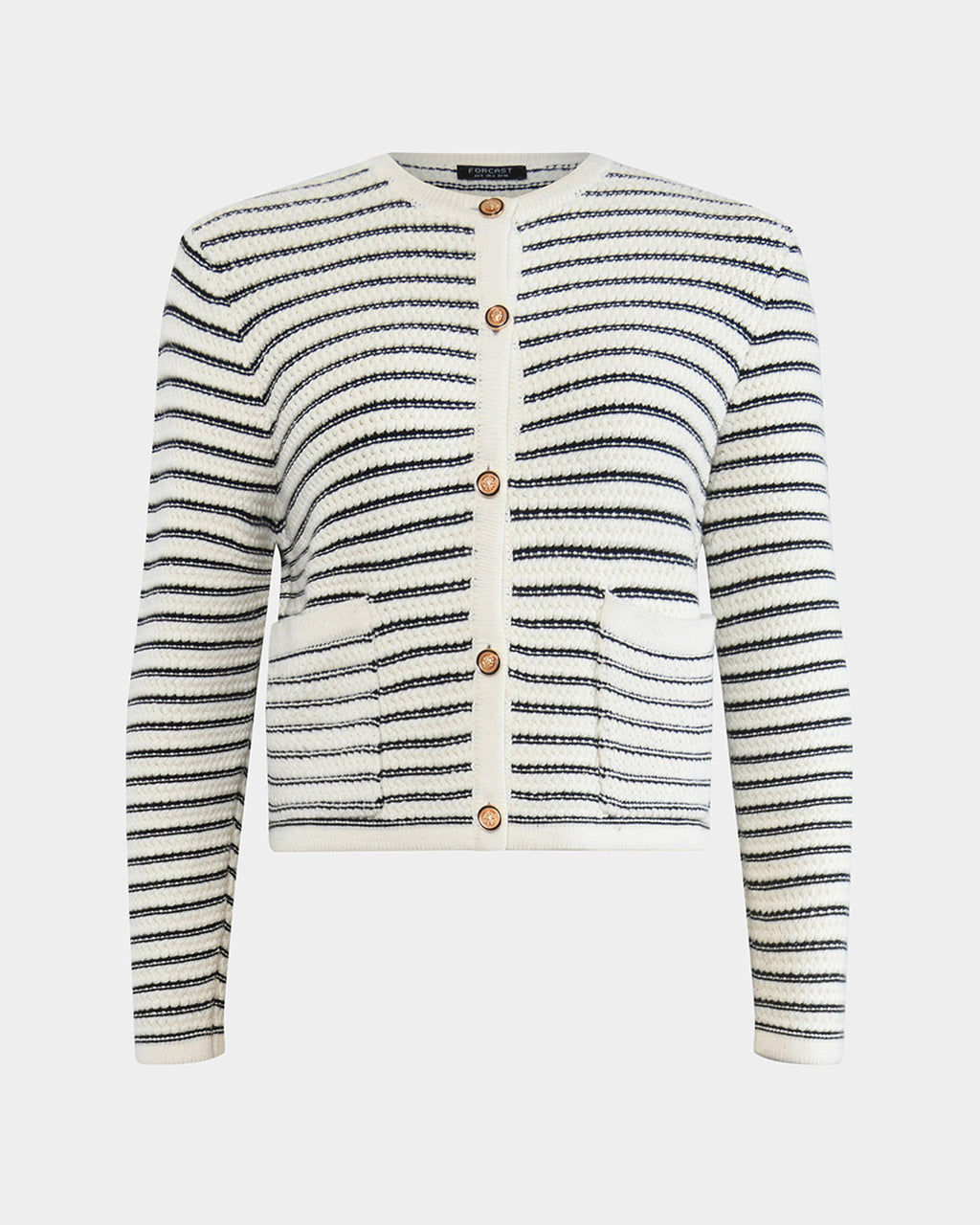 Hollis Texture Stripe Cardigan
