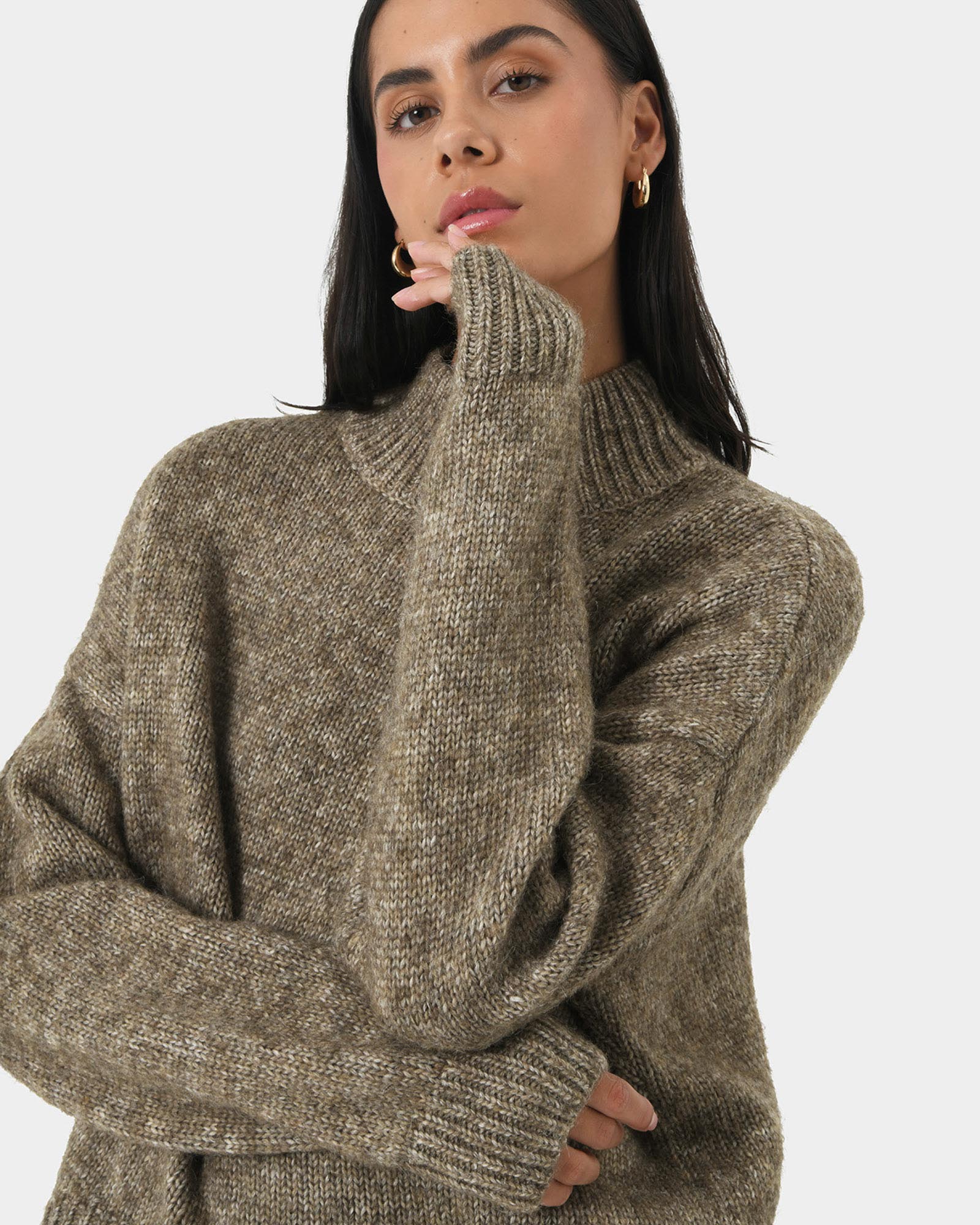 Cathy Wool Blend Knit
