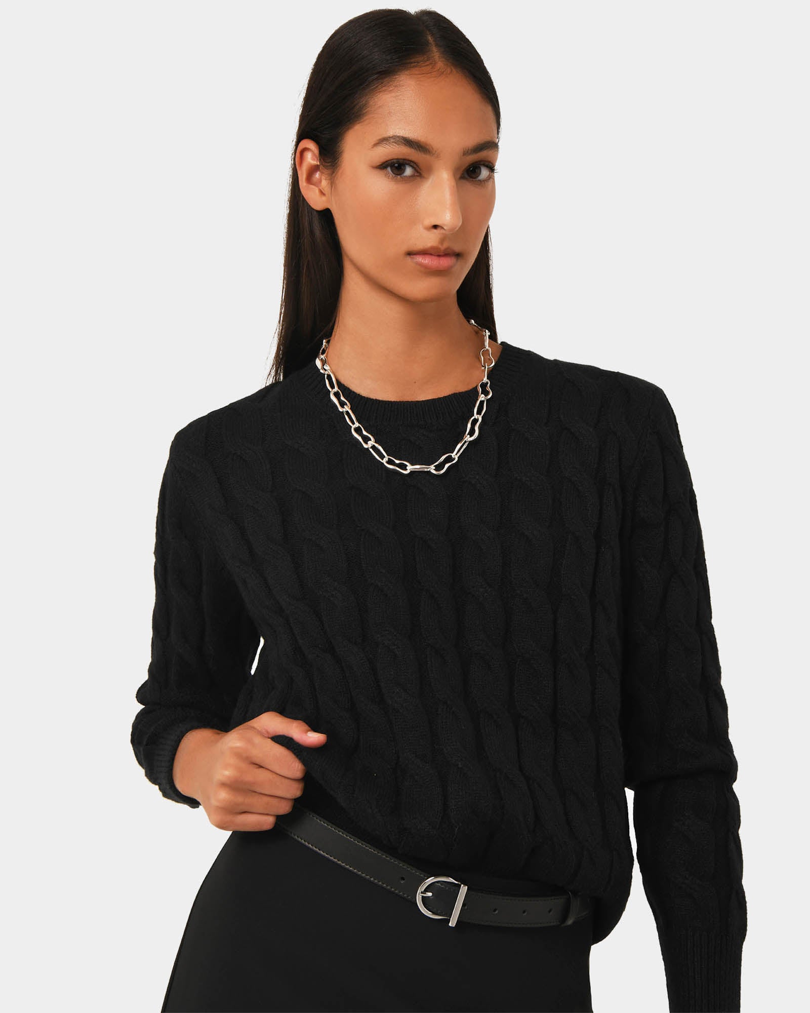 Janna Cable Jumper