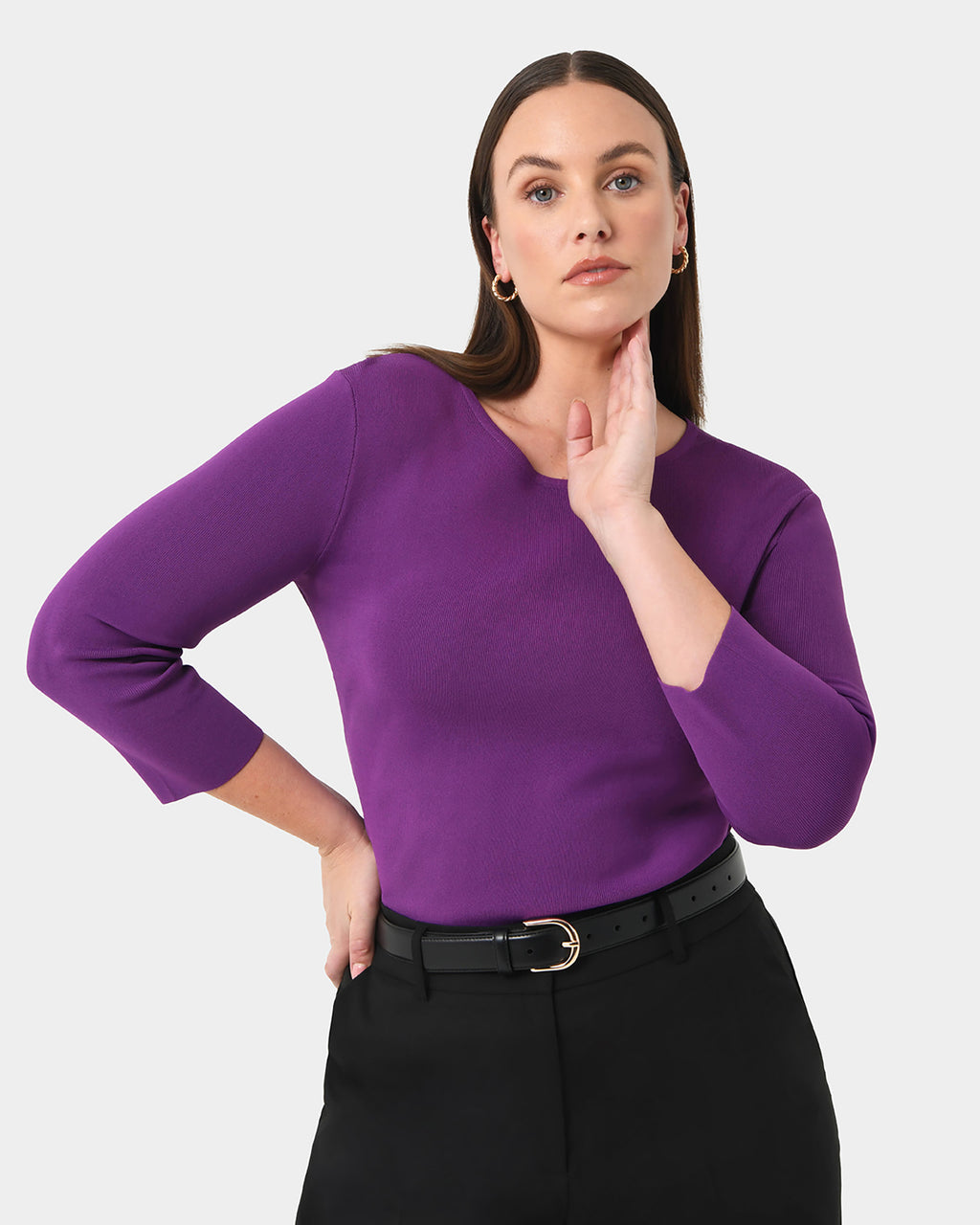 Tassie Round Neck Knit