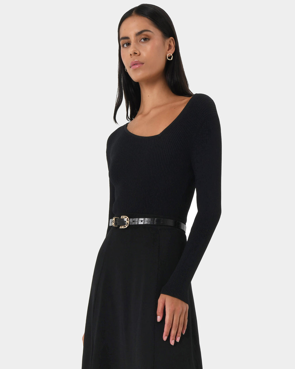 Egypt Assymetric Knit Top