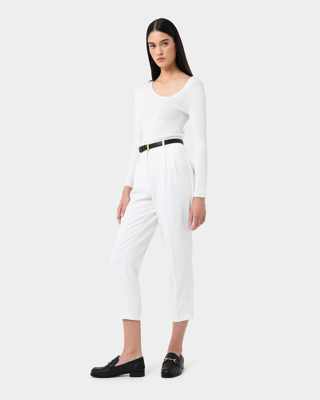 Egypt Assymetric Knit Top