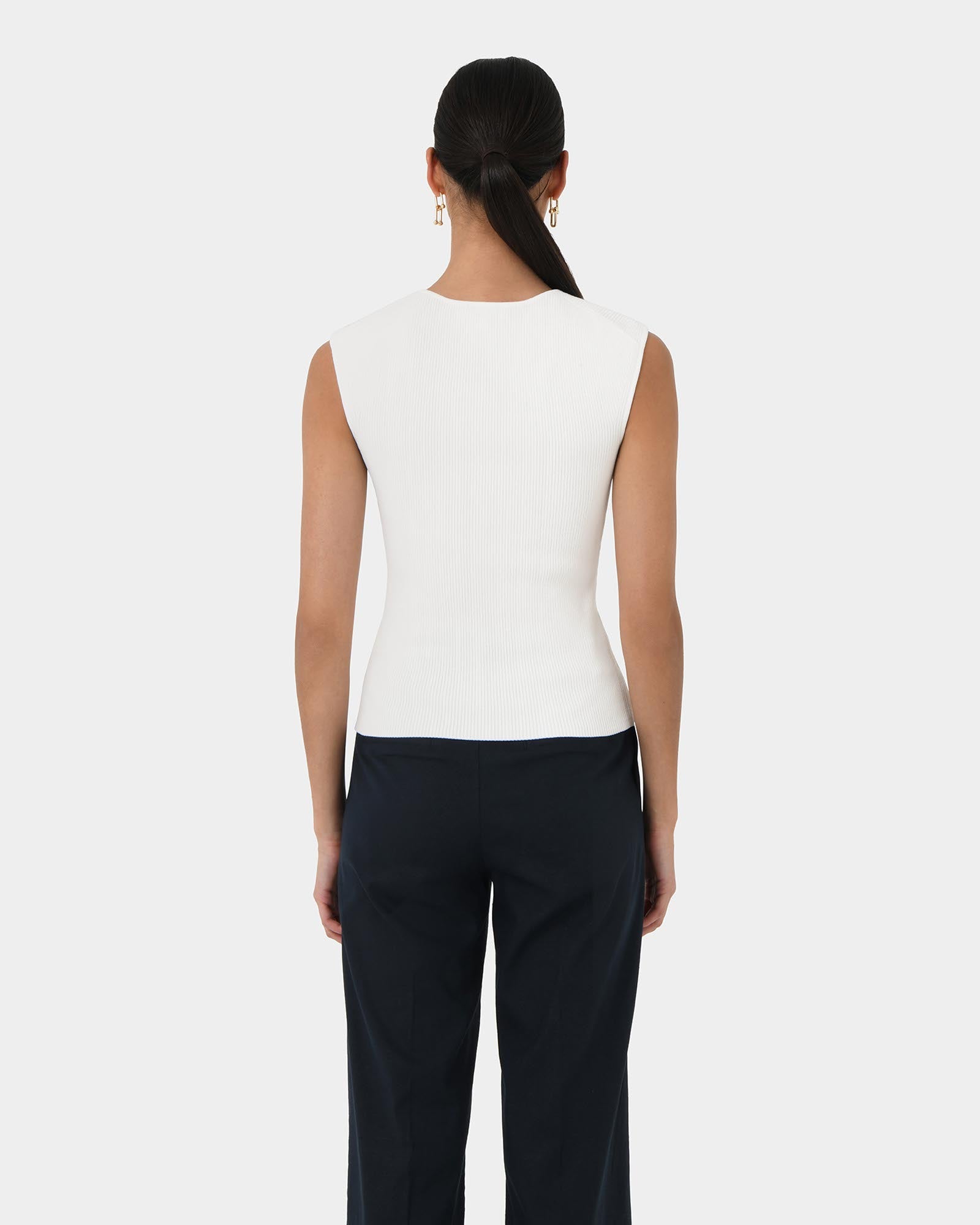 Viviana Sleeveless Knit Top