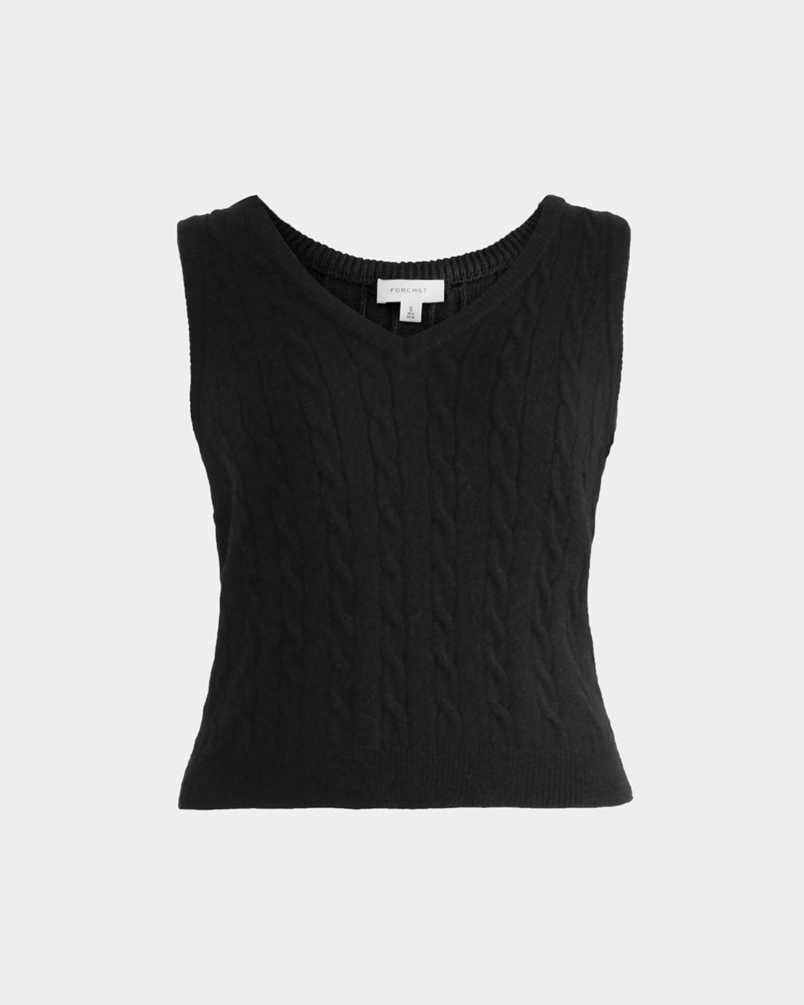 Rene Wool Blend Knit Vest