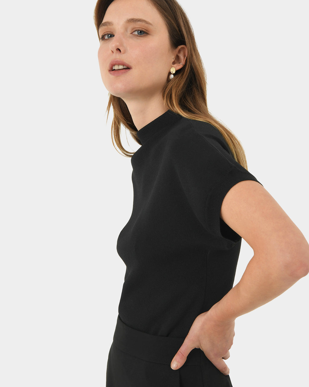 Maja High Neck Knit