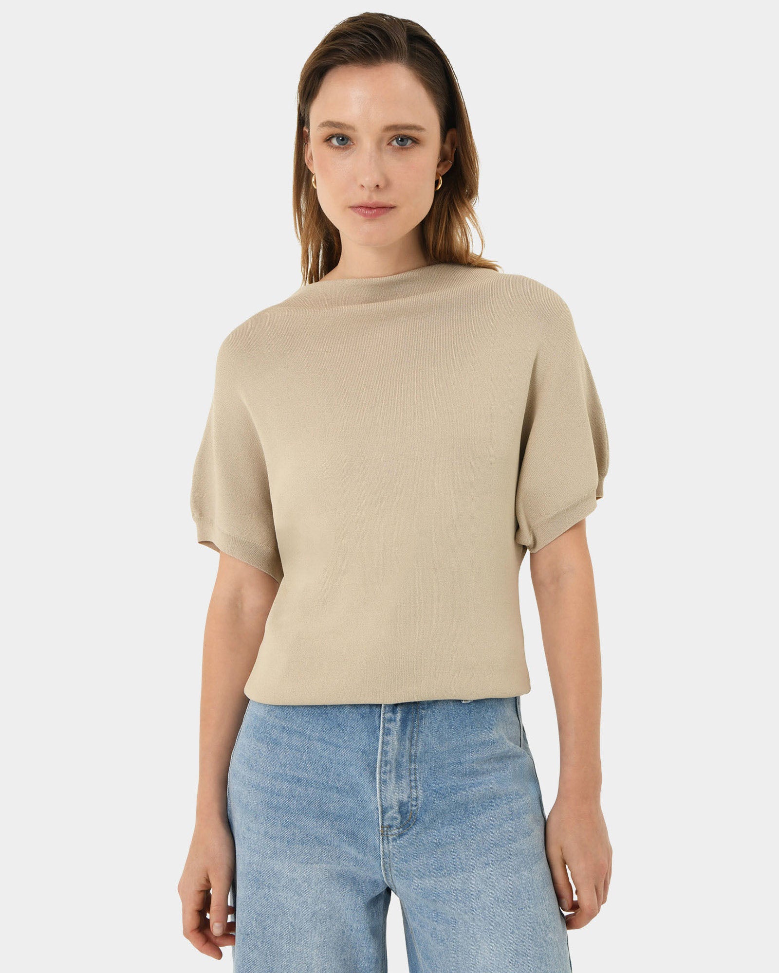 Maja High Neck Knit