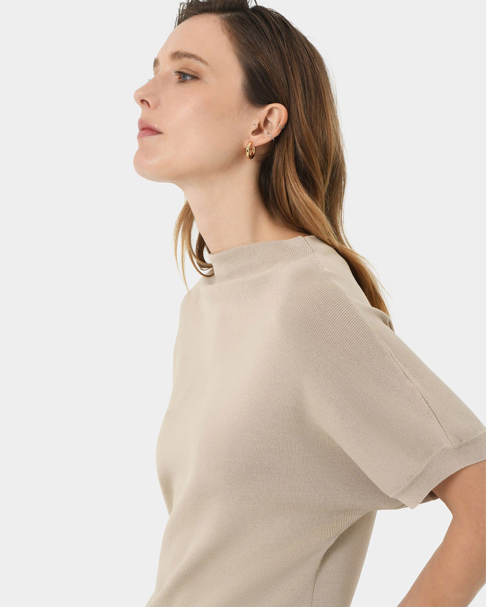 Maja High Neck Knit