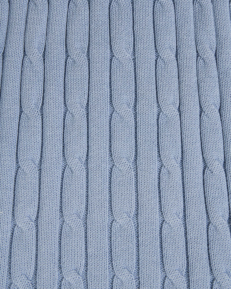 Anita Short Sleeve Cable Knit