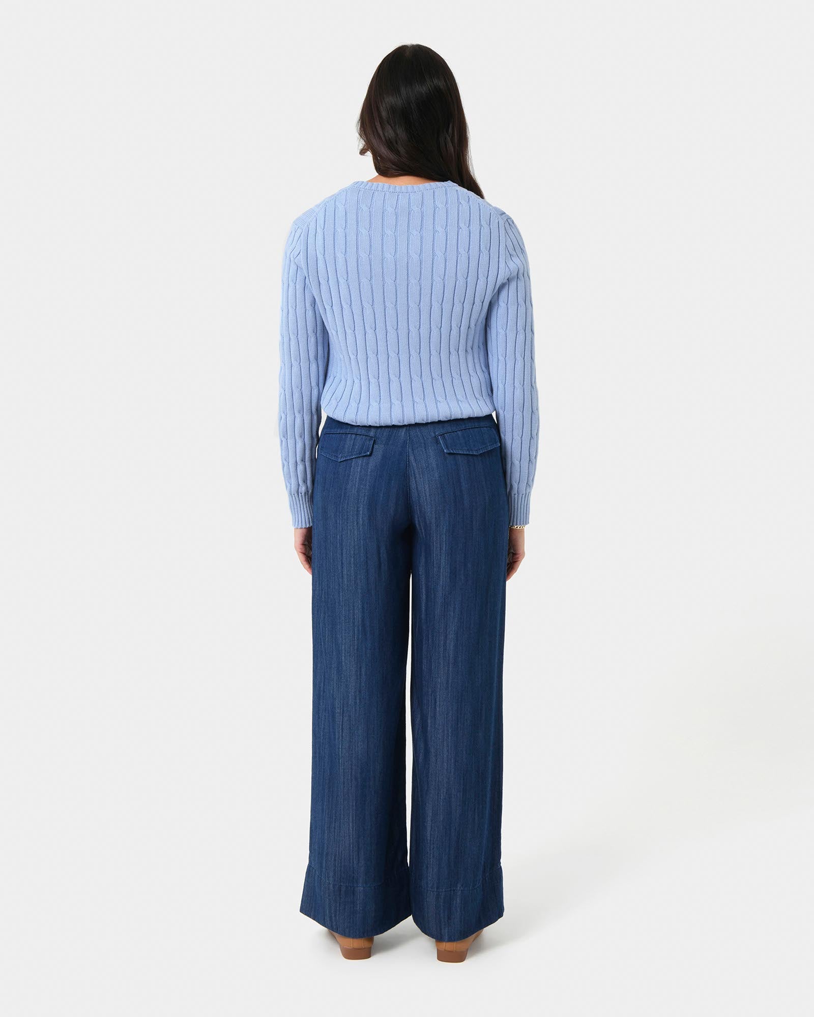 Juanita Cotton Cable Knit