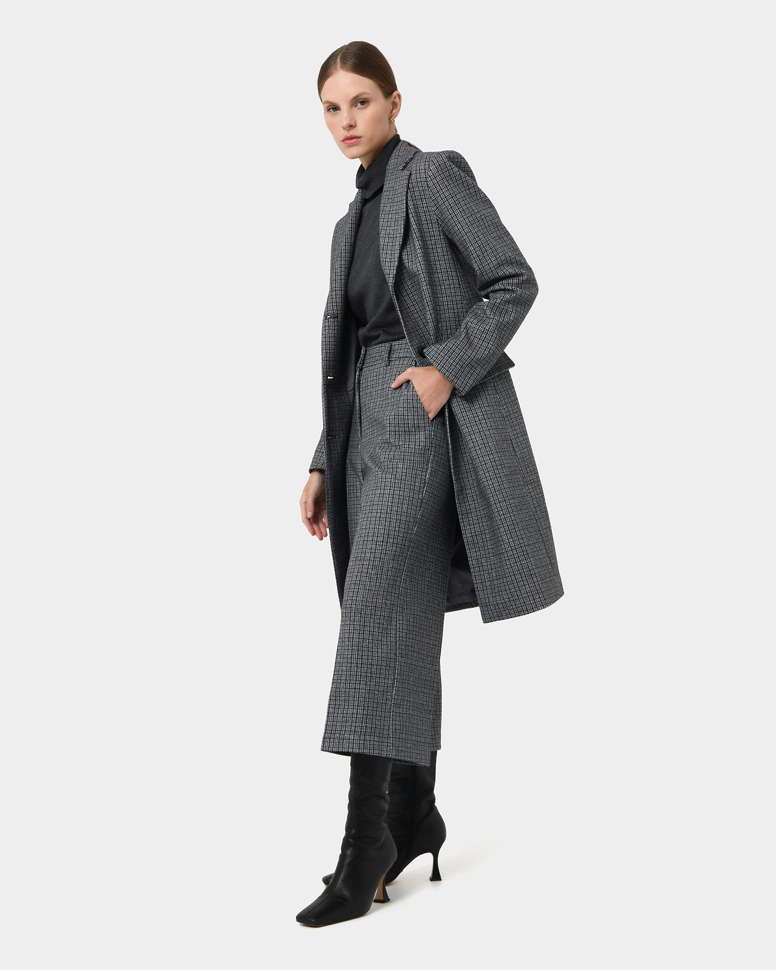 Maxine Check Culottes