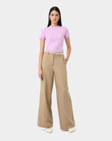 Star Wide Leg Trousers