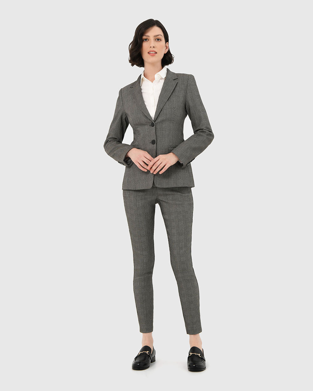 Wren Check Slim Pant