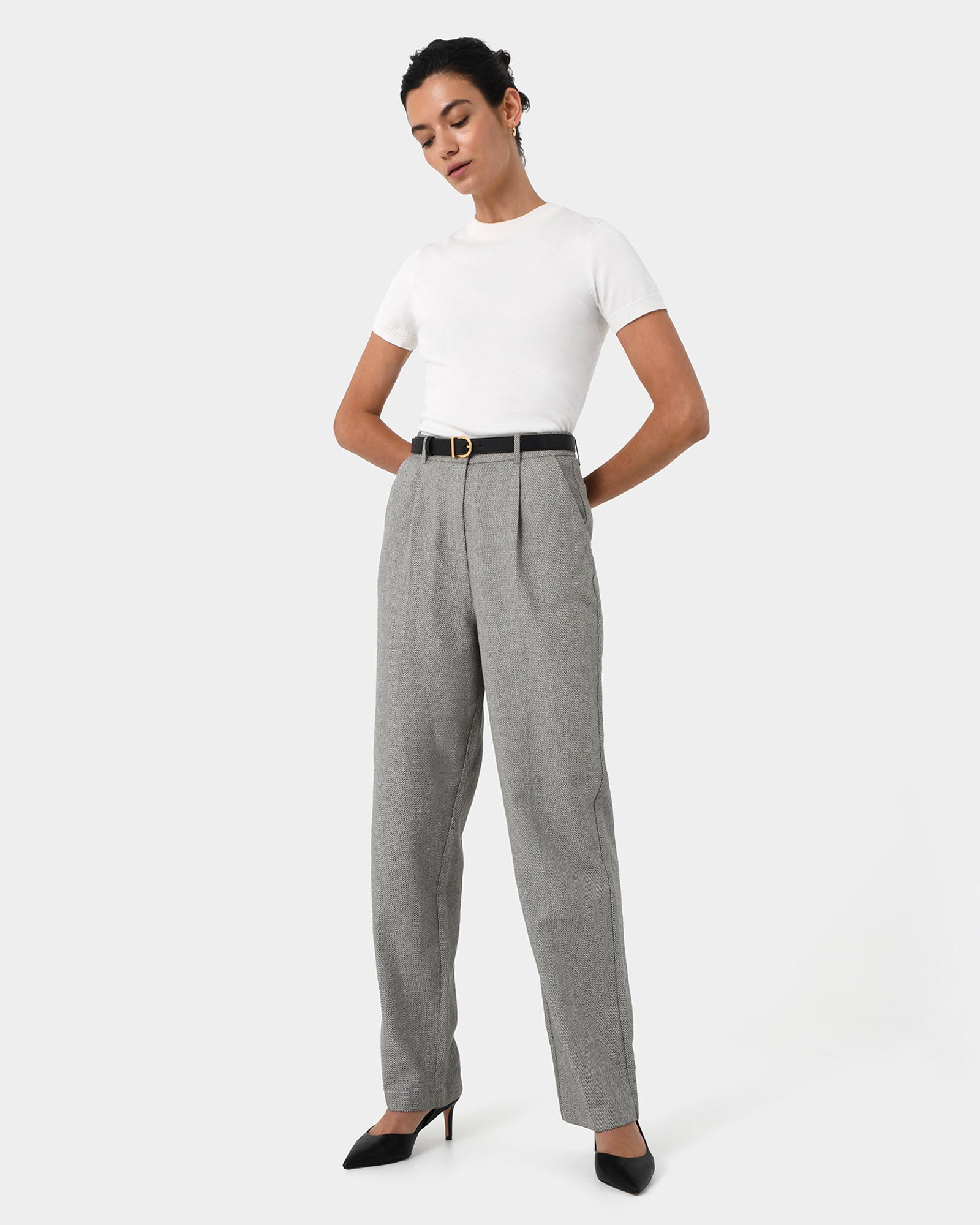 Adela Cotton Wide Leg Pants