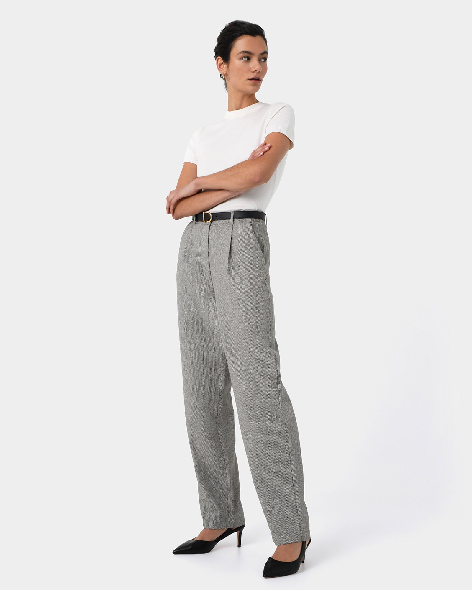 Adela Cotton Wide Leg Pants