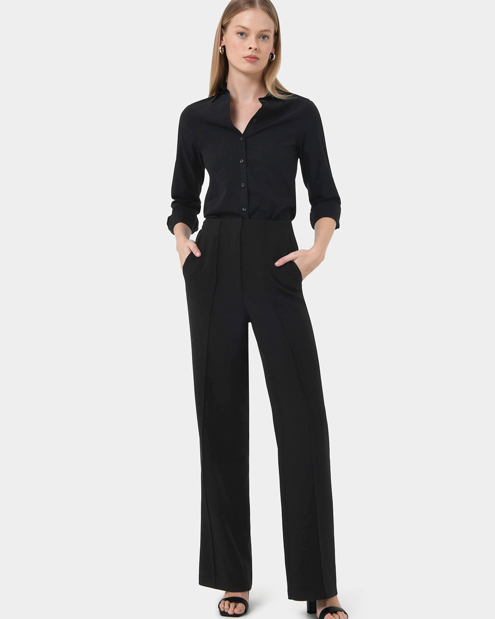 Nalani Pin Tuck Trousers