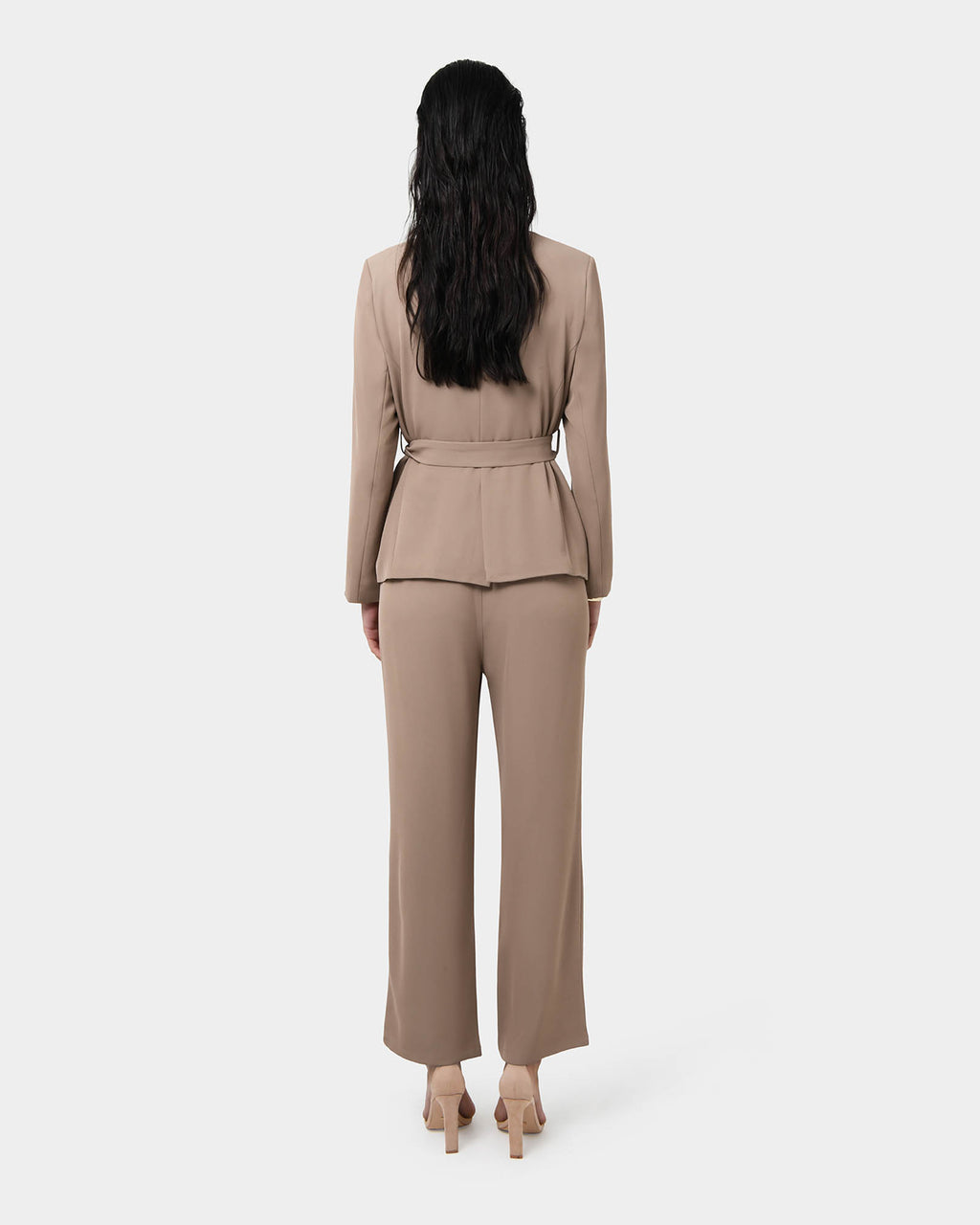 Rain Elastic Waist Pants
