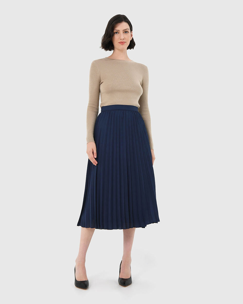 Amalfi Pleated Skirt