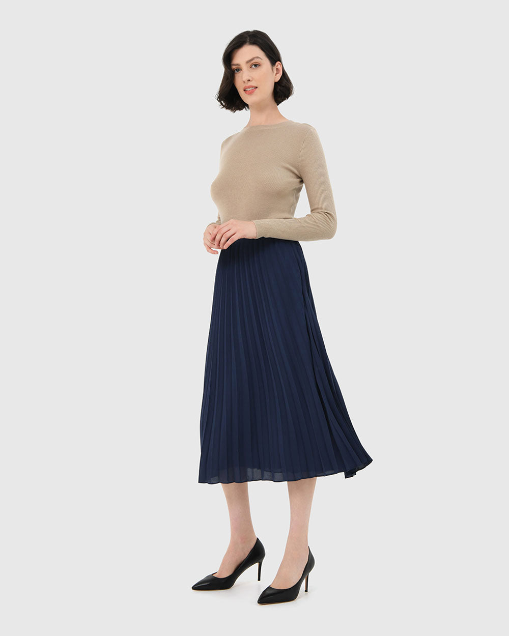 Amalfi Pleated Skirt