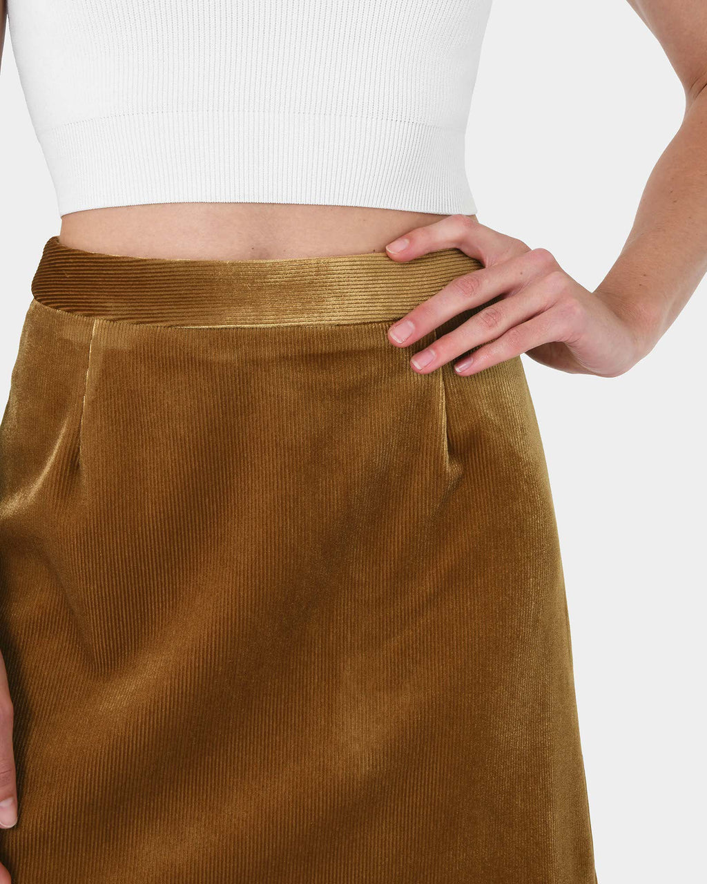 Rowan Mini Corduroy Skirt