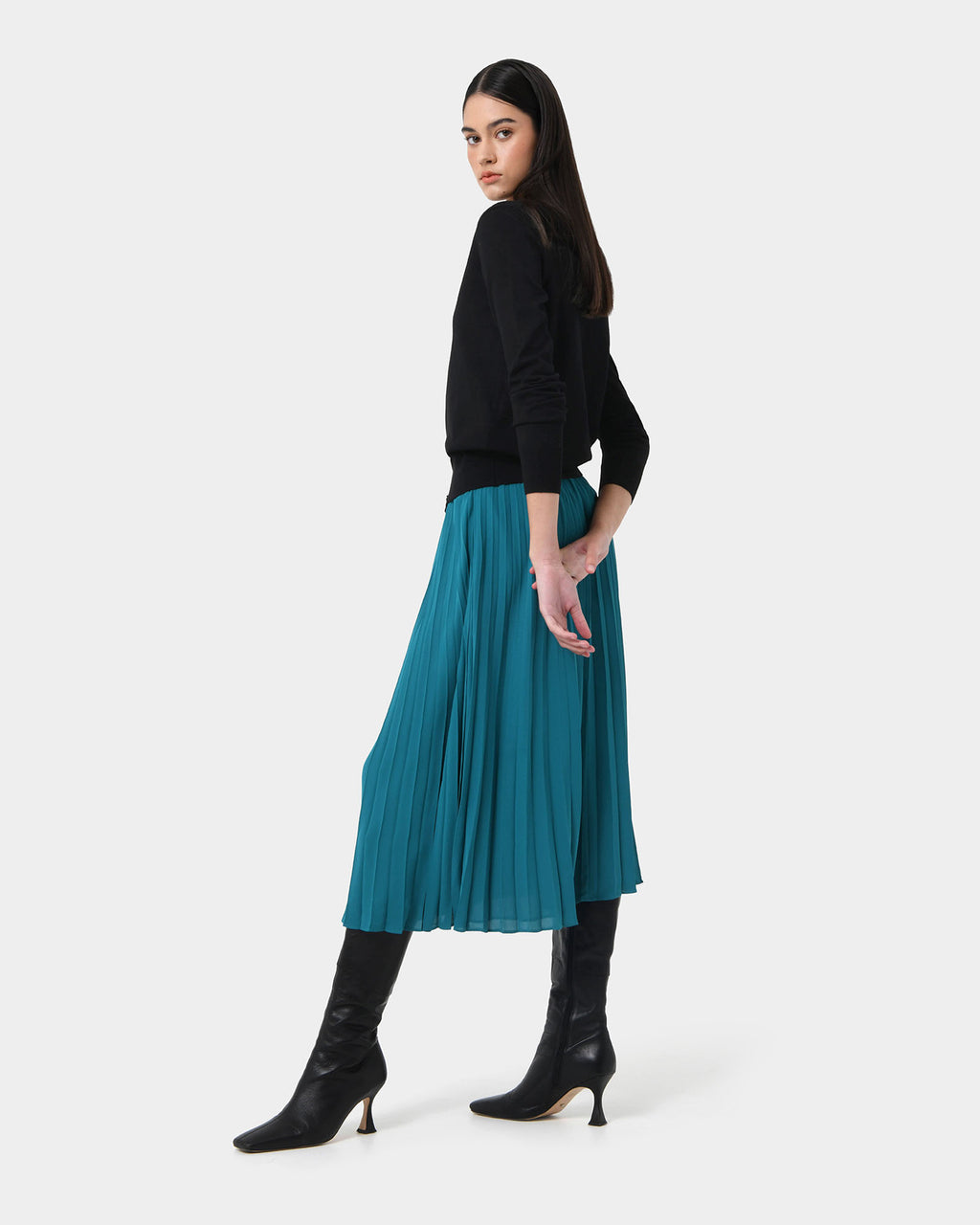 Louise Pleats Skirt