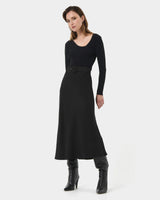 Isla Belted Midi Skirt