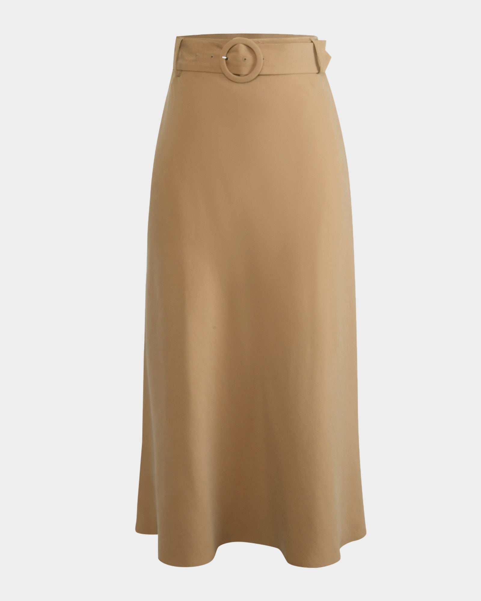 Isla Belted Midi Skirt