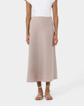 Kade Linen Blend Midi Skirt