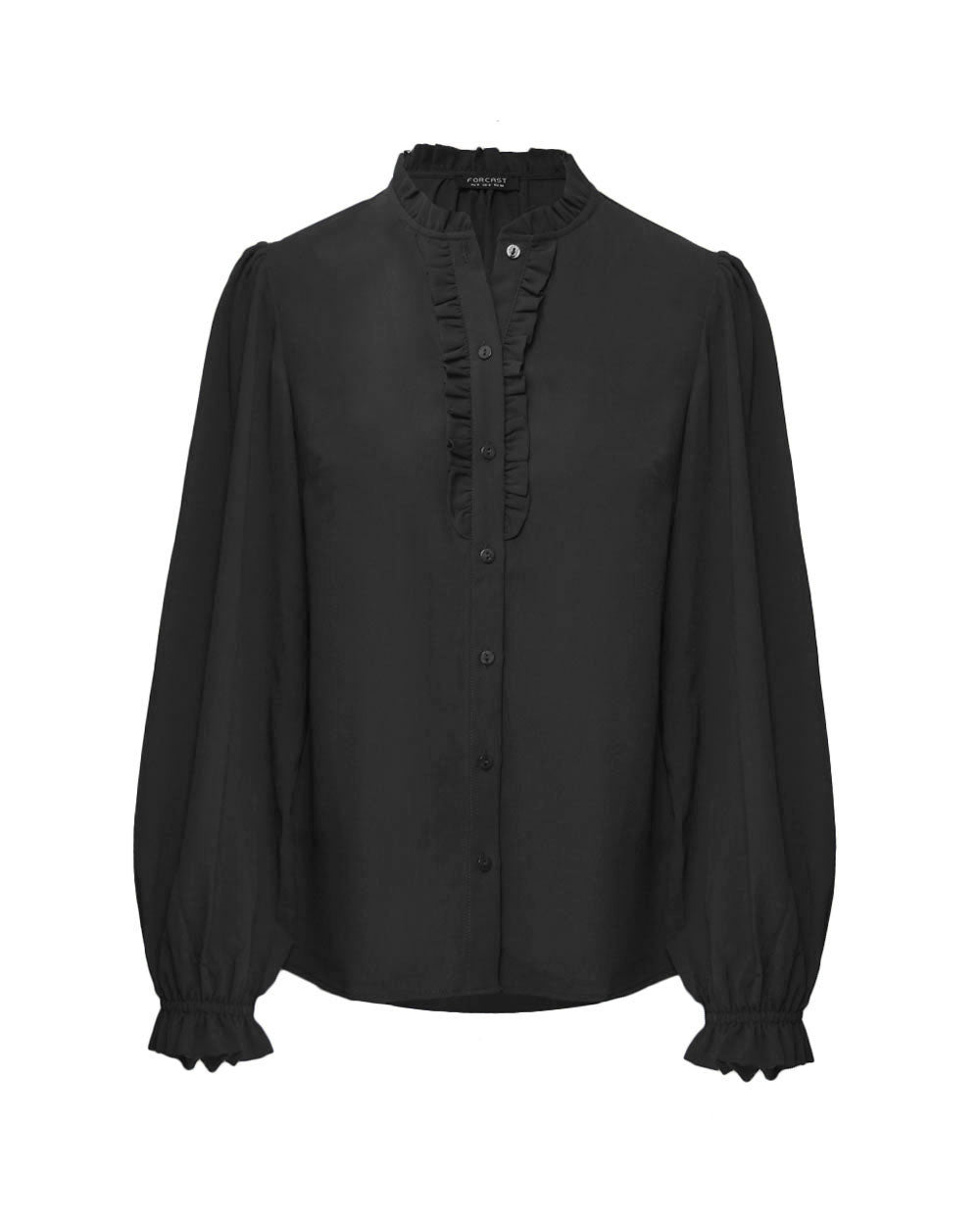 Emilie Ruffle Neck Blouse
