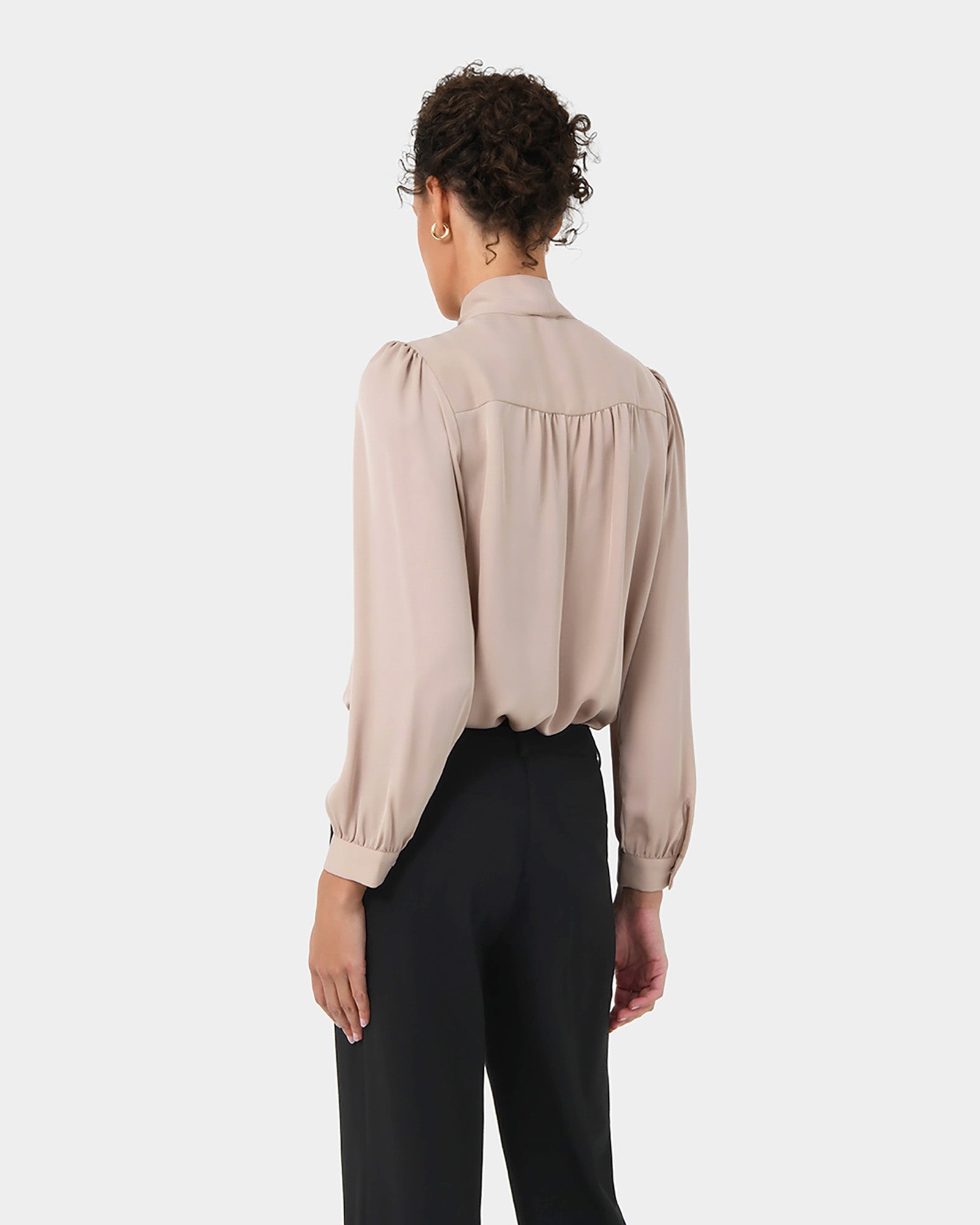 Serene Tie Neck Blouse