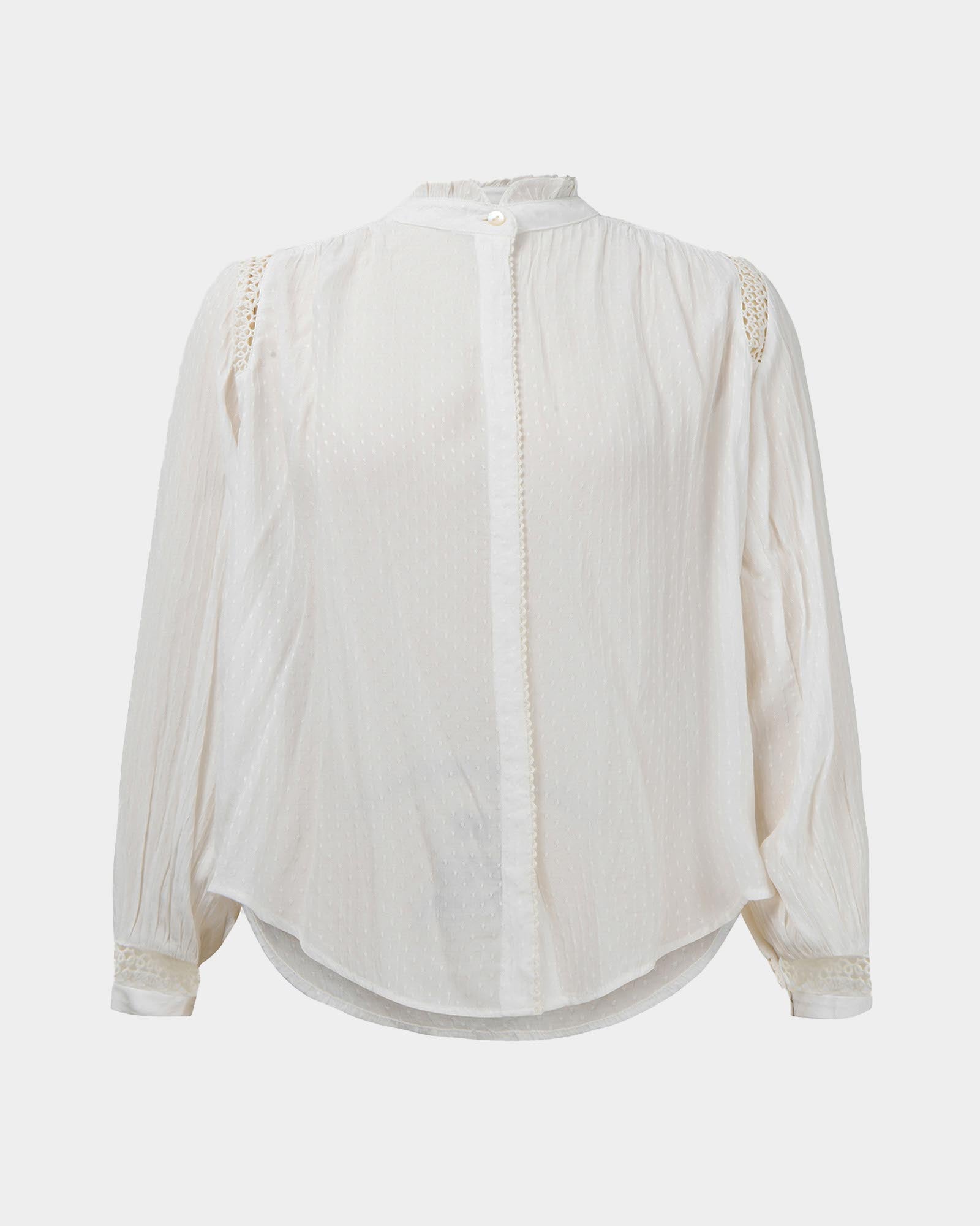 Giorga Lace Trim Blouse