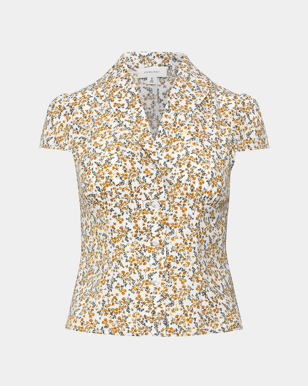 Roxanne Floral Cap Sleeve Top