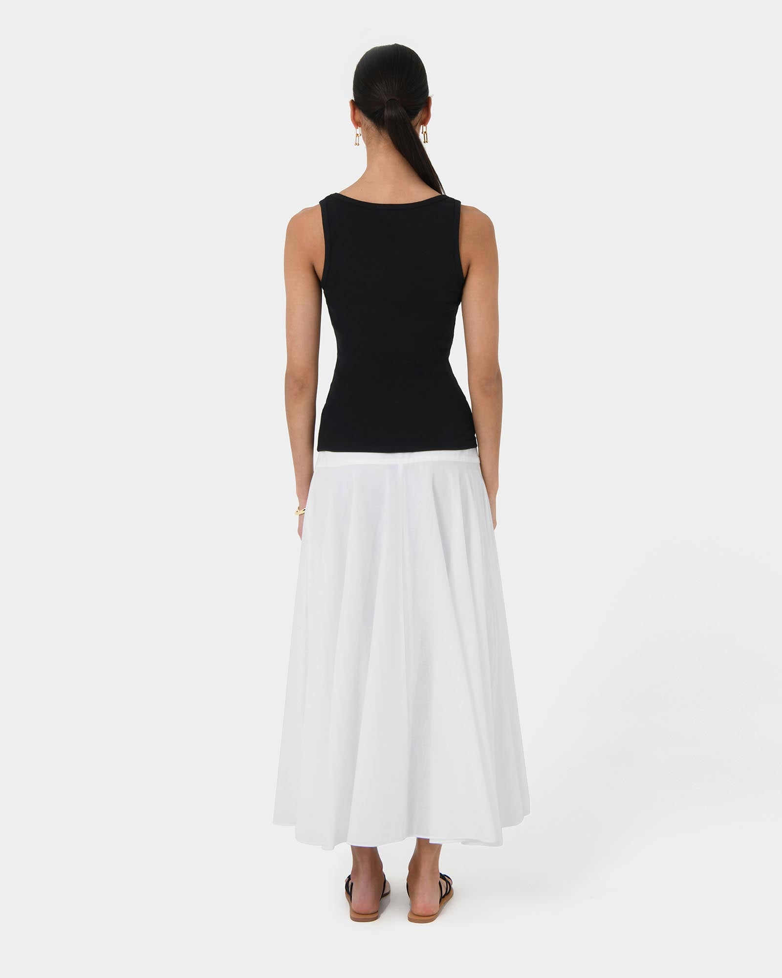 Devin Ribbed Singlet Top