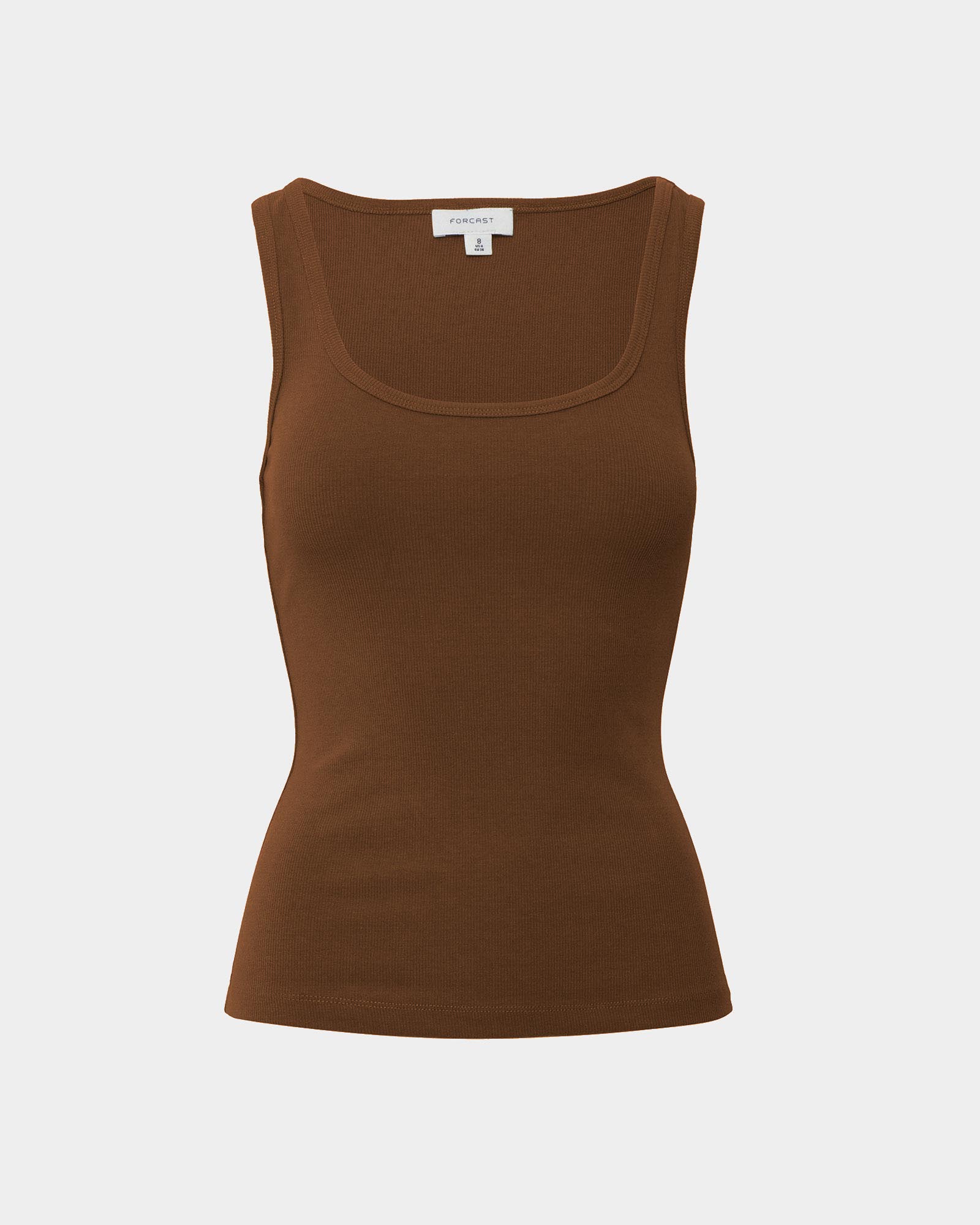 Devin Ribbed Singlet Top