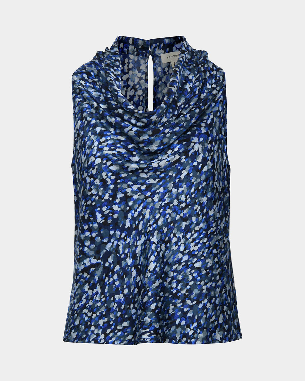 Juniper Printed Cowl Neck Top