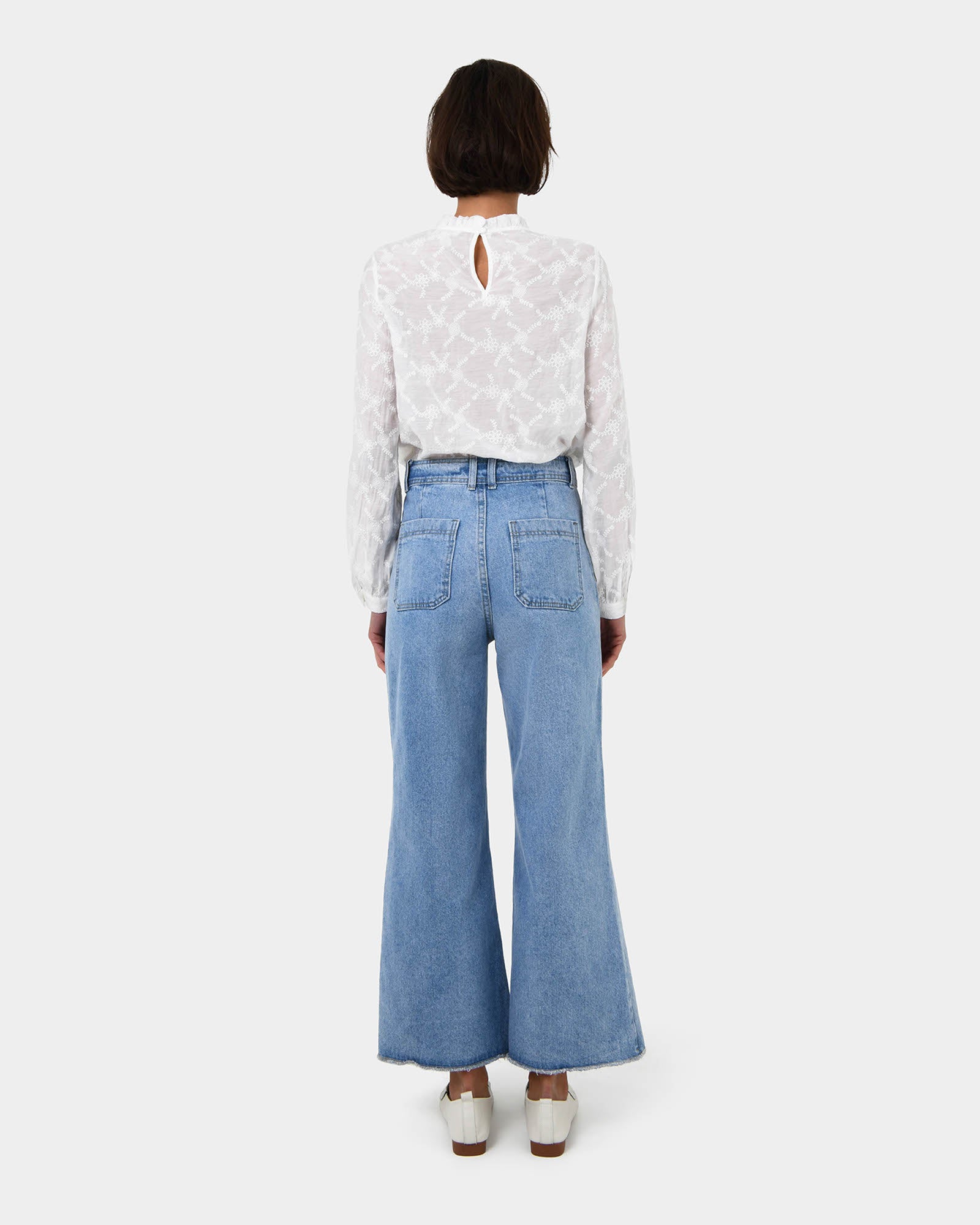 Khole Embroidery Blouse