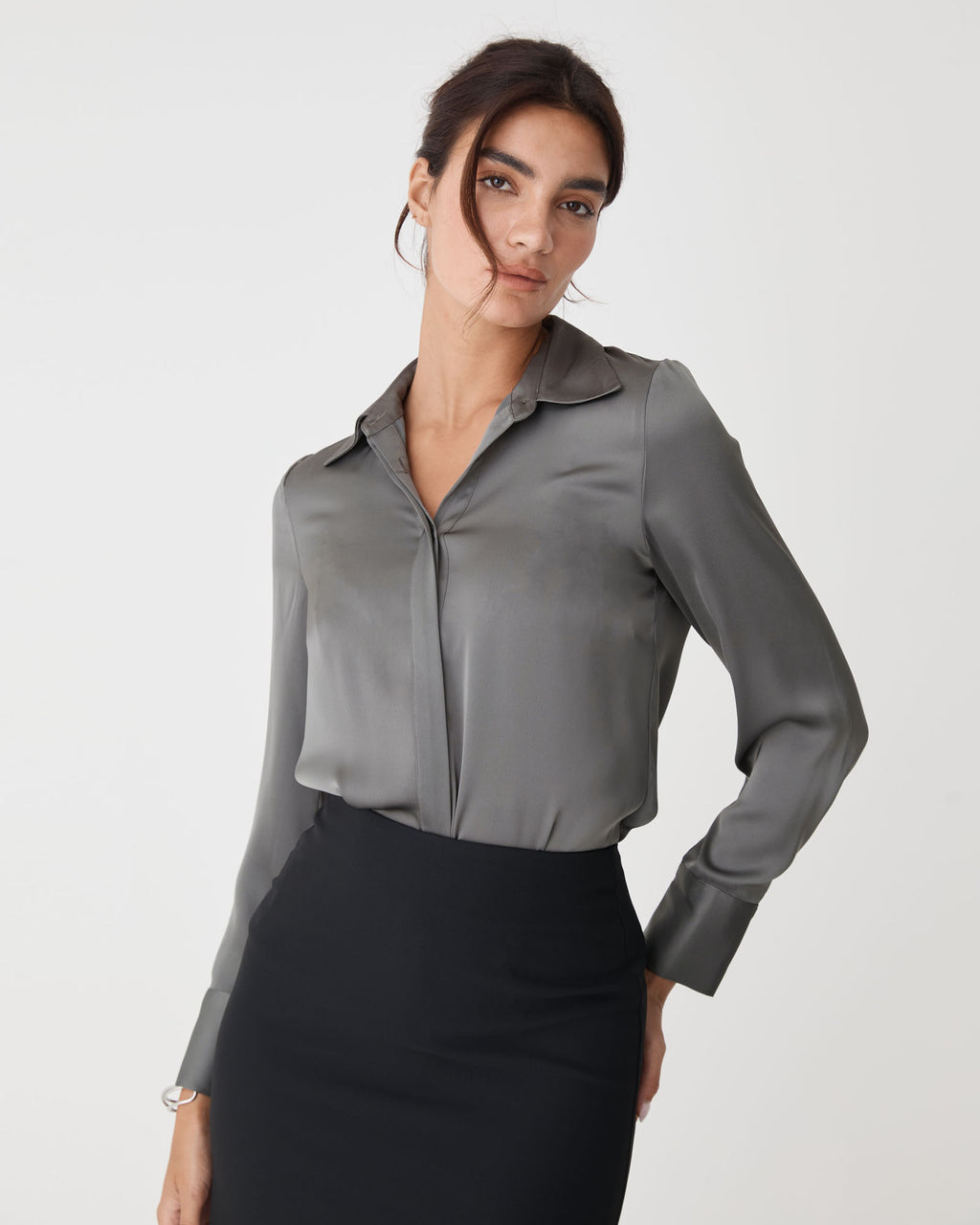 Mae Satin Shirt