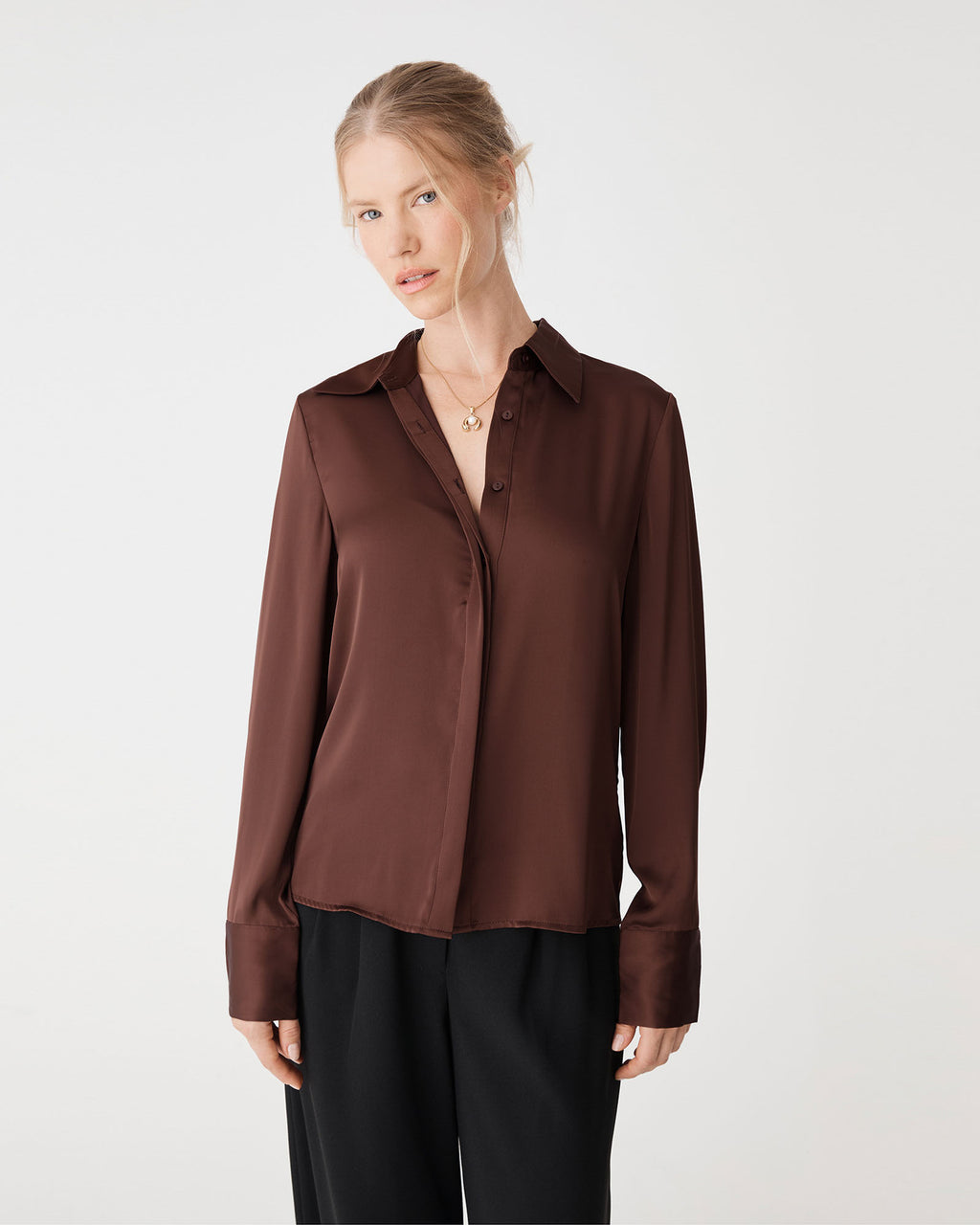 Mae Satin Shirt