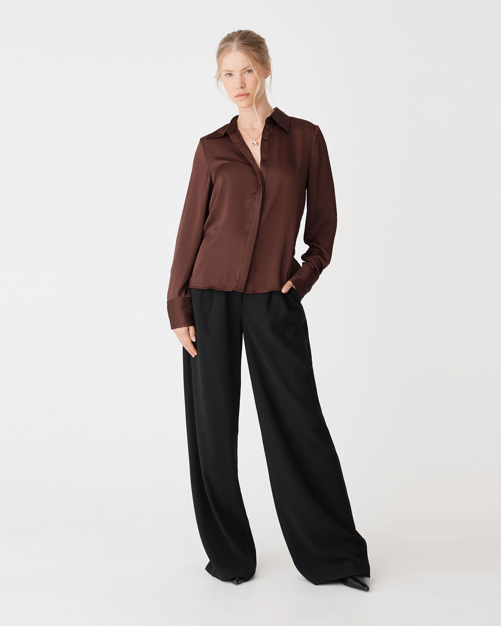 Mae Satin Shirt