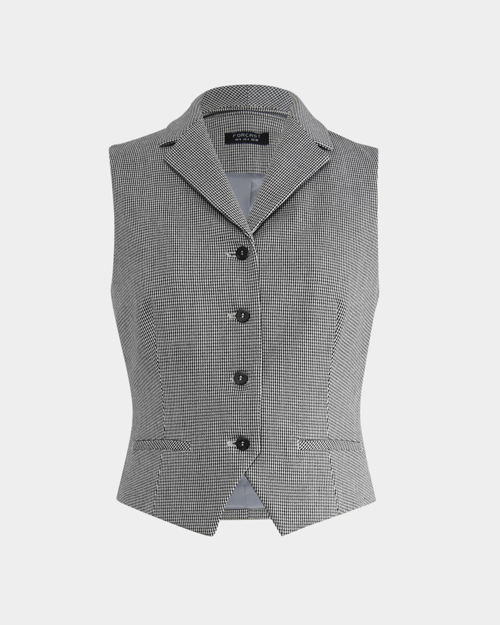 Rein Houndstooth Tailored Vest