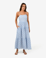 Kela Embroidery Maxi Dress