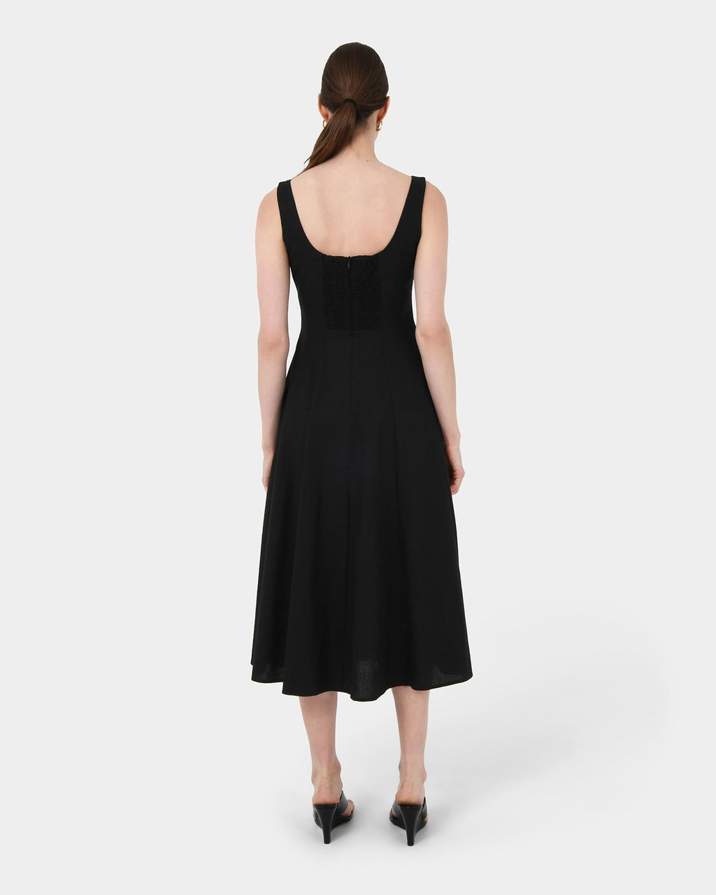 Saira 2 Linen A-Line Dress